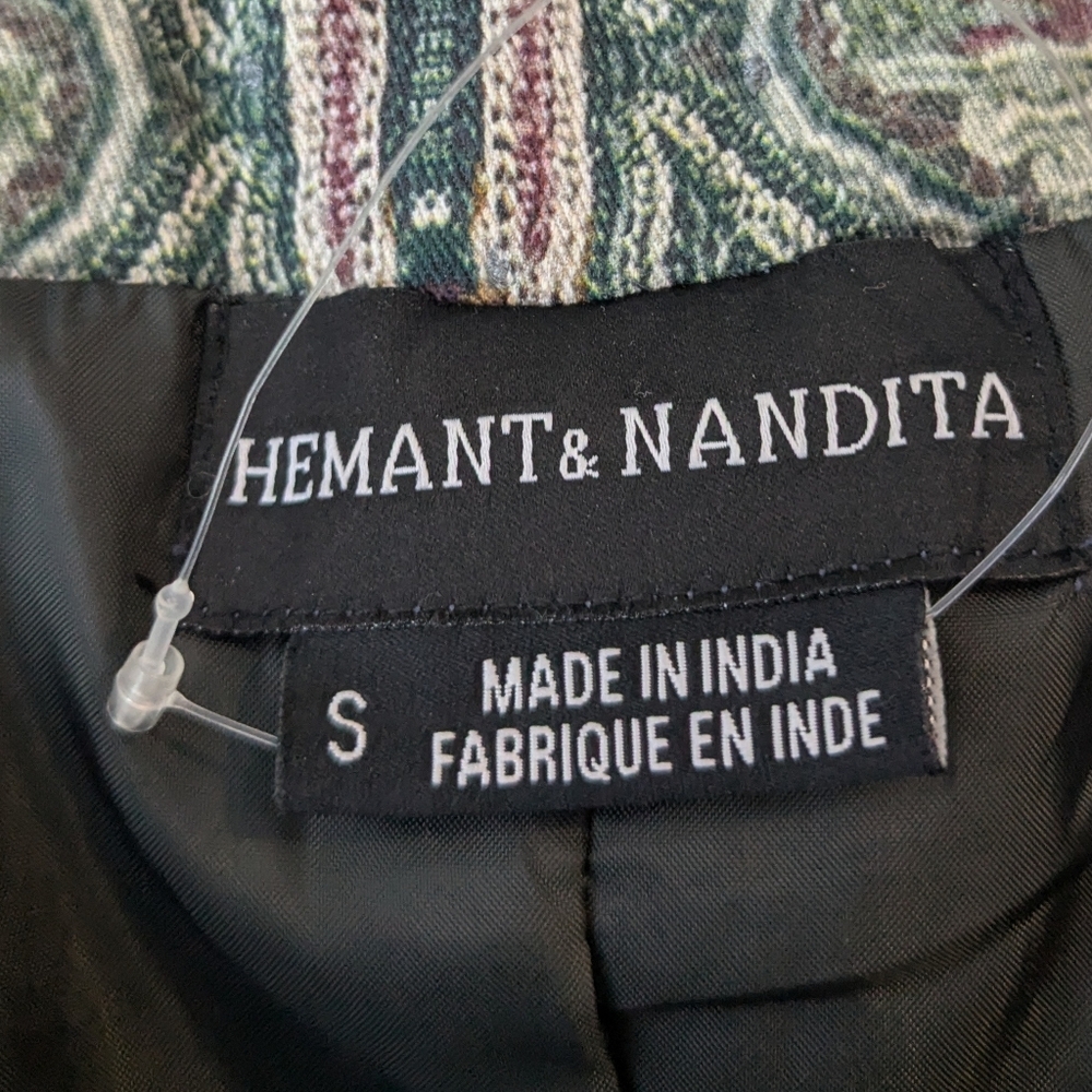 Hemant & Nandita Irina Tapestry Jacket - Picture 5 of 9